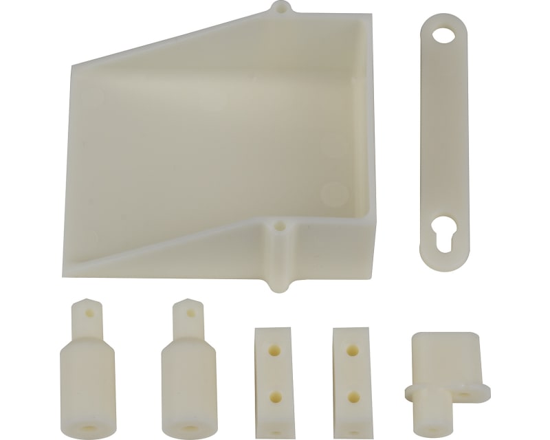 RC10 Battery Cup Servo Body Antenna Mount