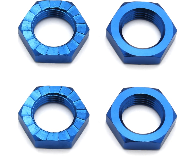 Wheel Nuts 17mm Blue (4)