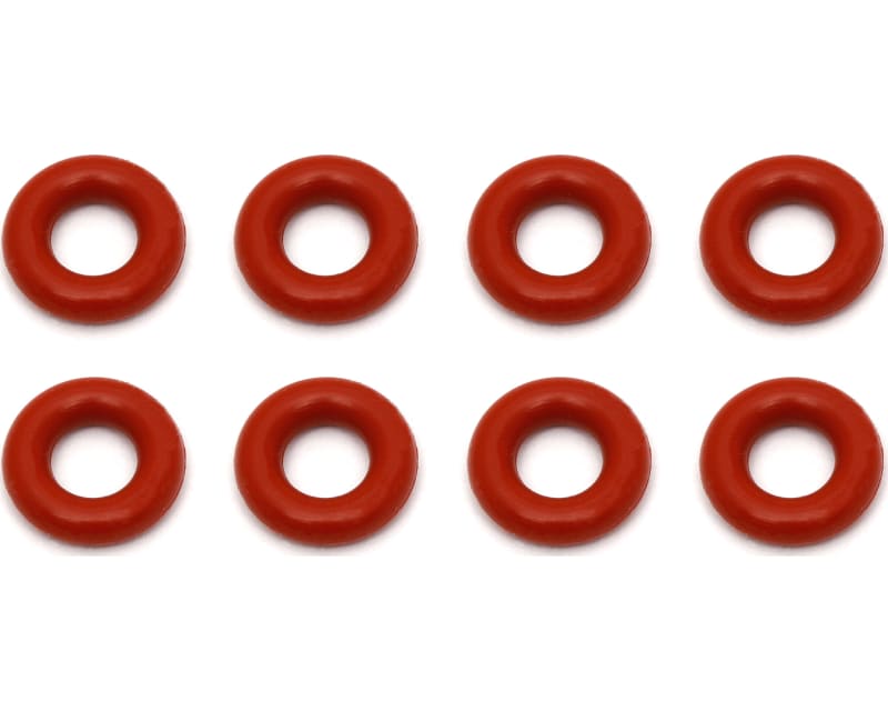 RC8B3 Shock O-rings red