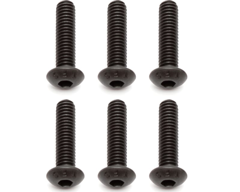 M4x16mm BHCS Button Head Cap Screws (6)