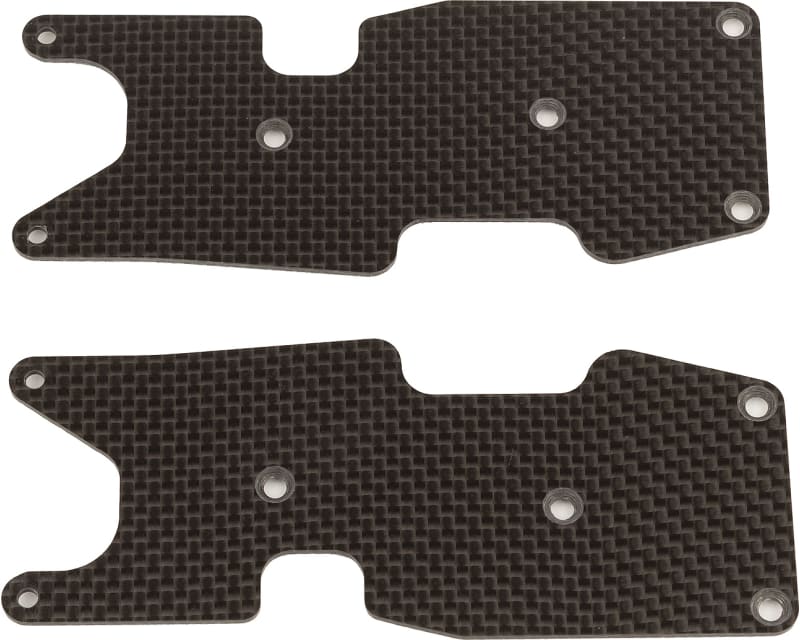 Tap to zoom RC8T3.2 Rear Sspnsn Arm Inserts 1.2mm CF
