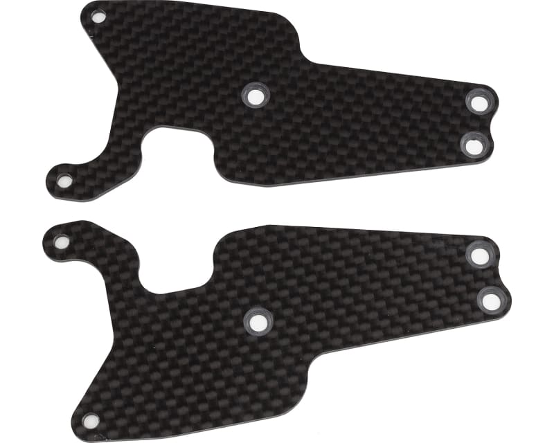 RC8T3.2 Front Lower Sspnsn Arm Inserts 1.2mm CF