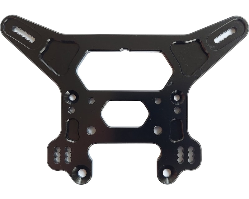 RC8T3.2 Rear Shock Tower black aluminum photo