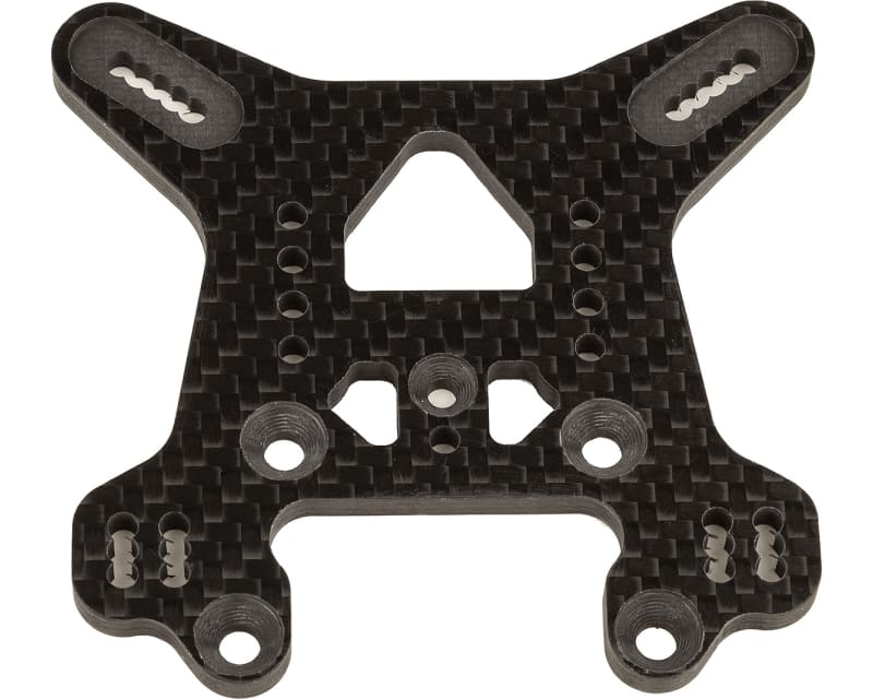 Rc8B4 Ft Rear Shock Tower Carbon Fiber