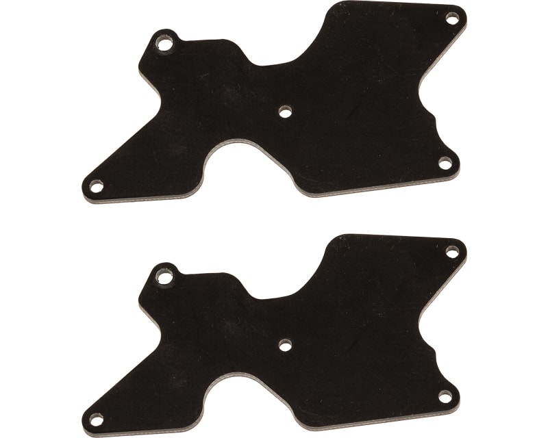 RC8B4 FT rear suspension arm inserts G10 2.0 mm