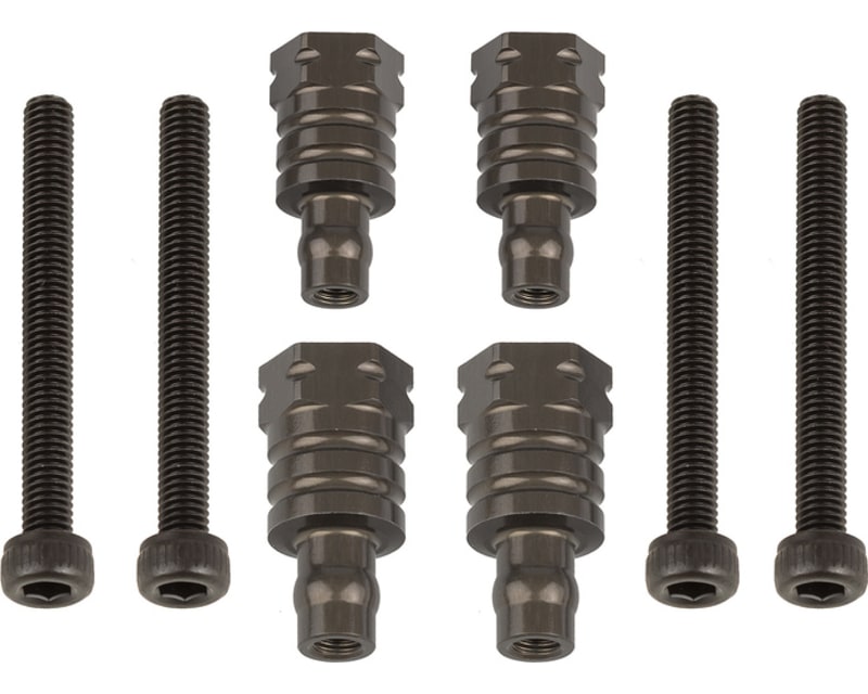 Rc8B4 Ft Shock Bushings 14mm & 17mm Aluminum