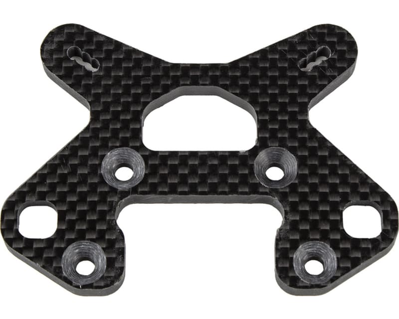 Rc8B4.1 Ft Front Shock Tower 26.5 Carbon Fiber photo