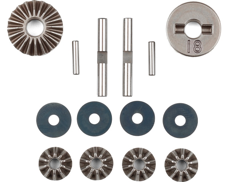RC8B4 Differential Gear Set 18mm HTC