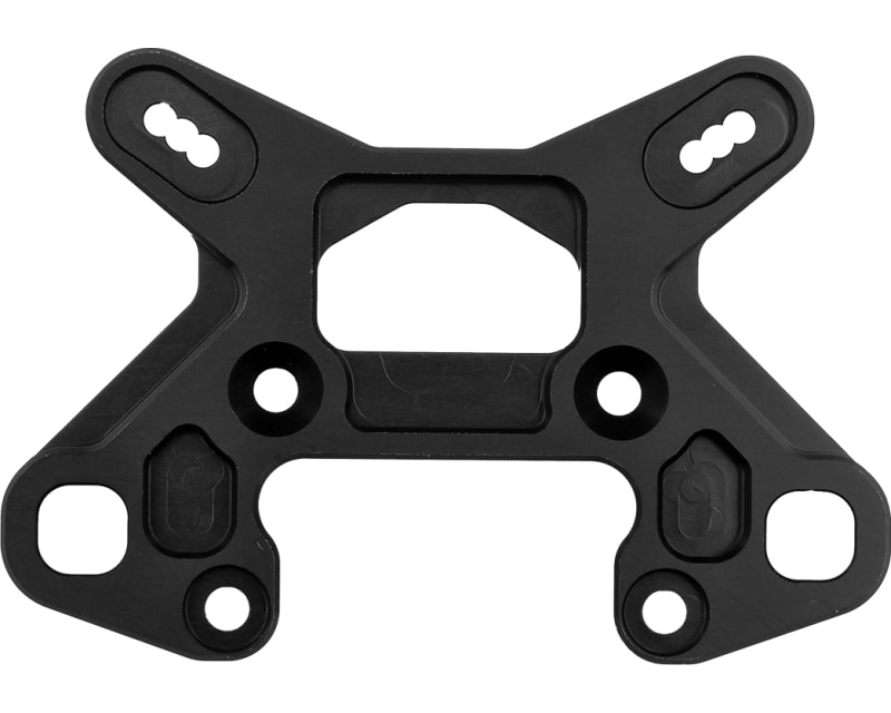 Tap to zoom RC8B4.2 Front Shock Tower 8 Deg KPI