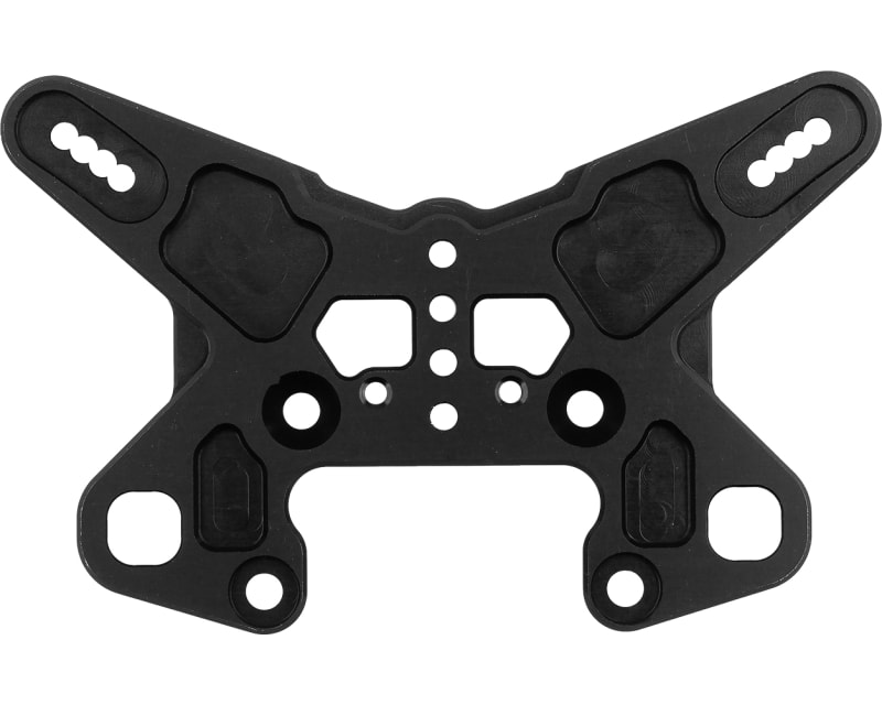 Tap to zoom RC8T4.2 Aluminum Front Shock Tower 8 Deg Kpi