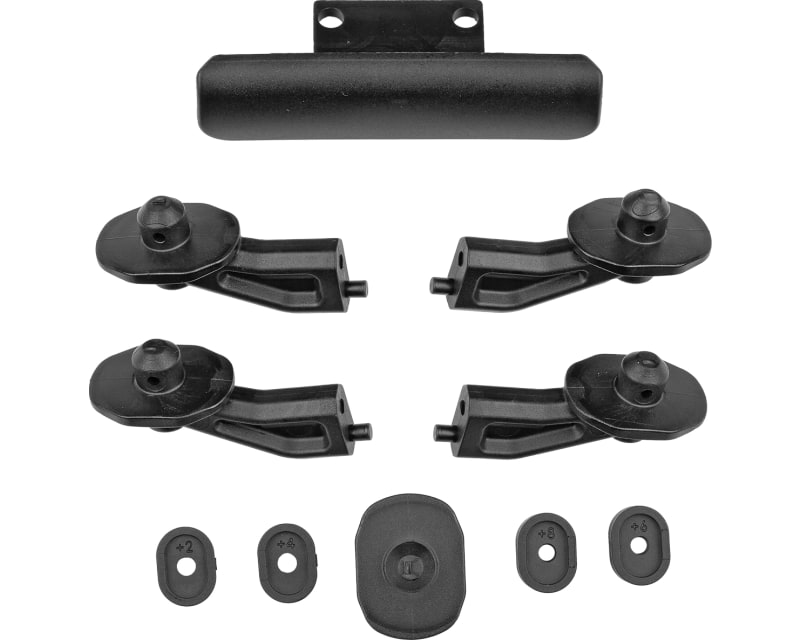 Tap to zoom RC8T42 Body Post and Bumper Set