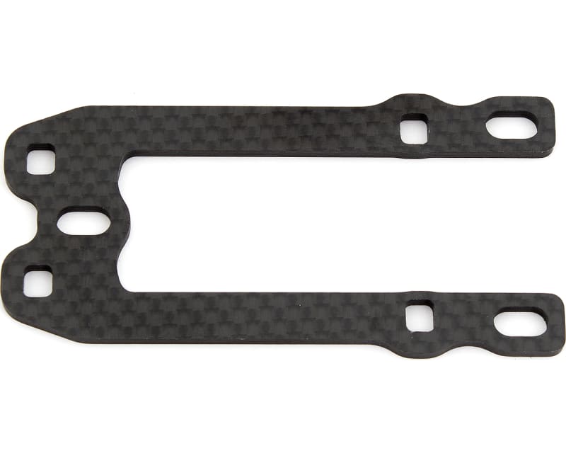 Tap to zoom RC10F6 Front Top Plate forward servo
