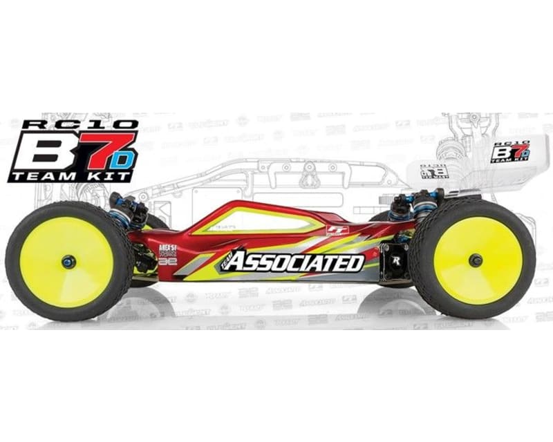 1:10 scale RC10B7D Team Radio Controlled racing car kit - Dirt