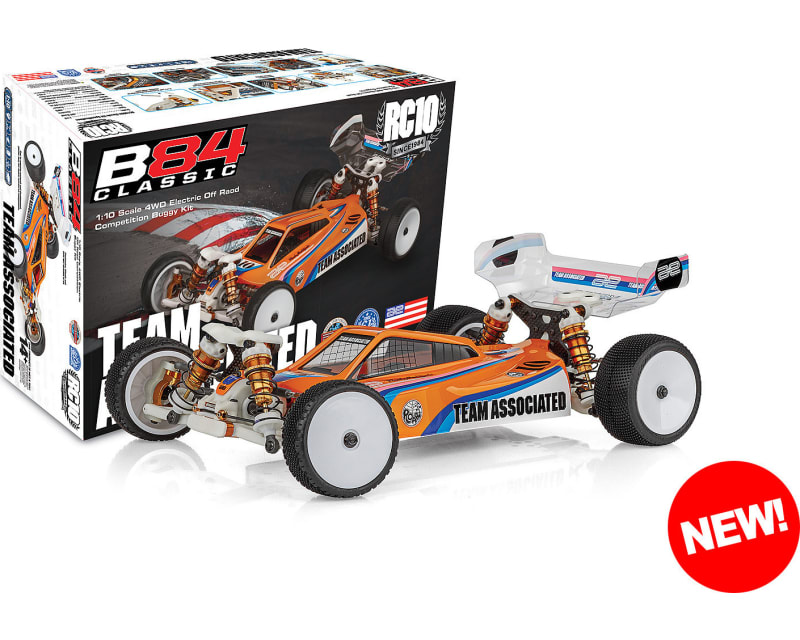 RC10B84 Classic 1/10 4WD Carpet Buggy Kit (Limited Edition)
