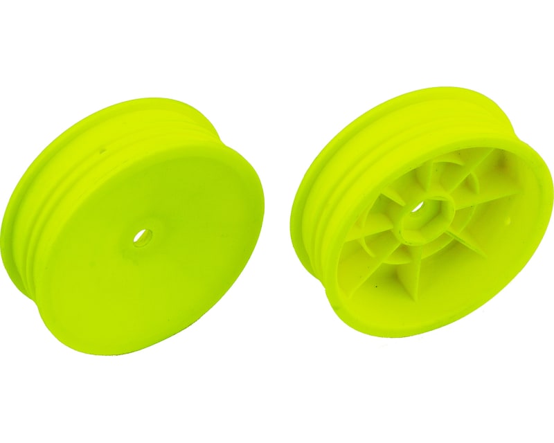 2WD Slim Front Wheels 2.2 inch 12mm hex yellow