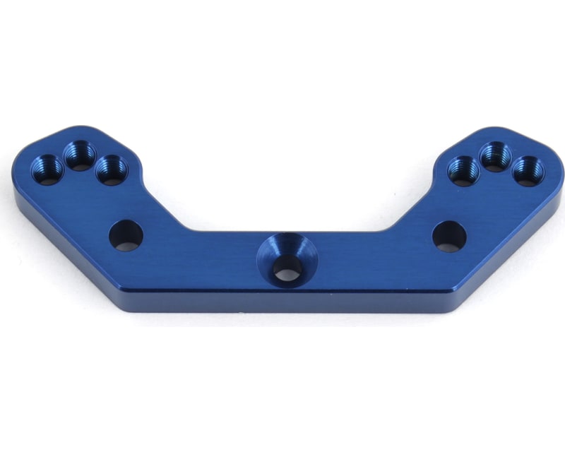 Tap to zoom RC10B6.1 Rear Ballstud Mount blue aluminum