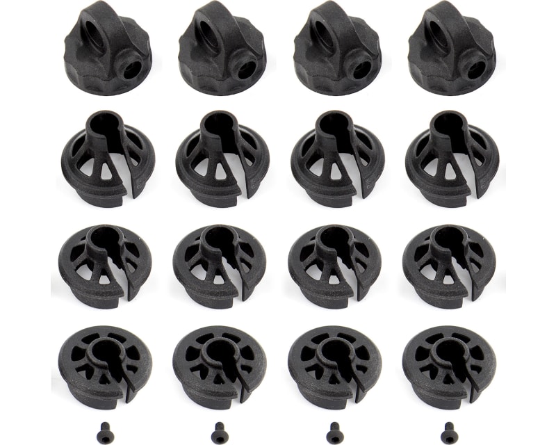 12mm Shock Caps and Spring Cups photo