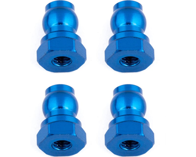 Shock Bushings 10 mm blue aluminum