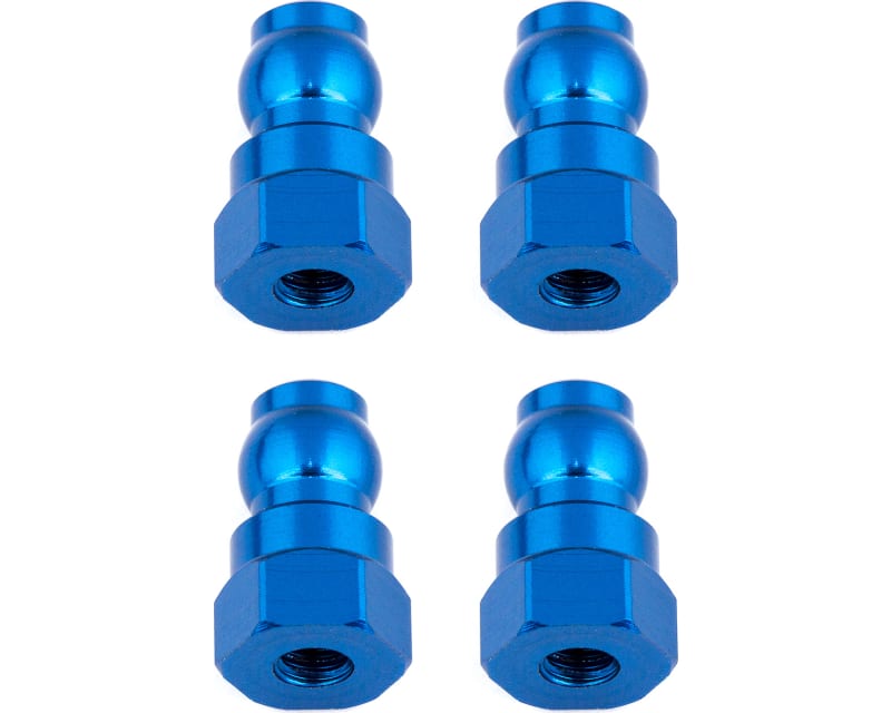 Shock Bushings 12 mm blue aluminum