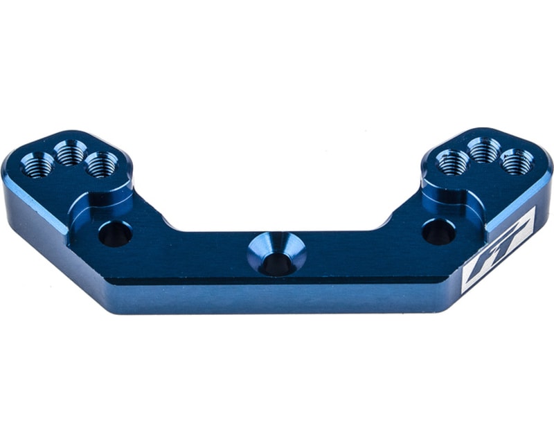 RC10b6.2 Factory Team Rear Ballstud Mount +2mm Blue