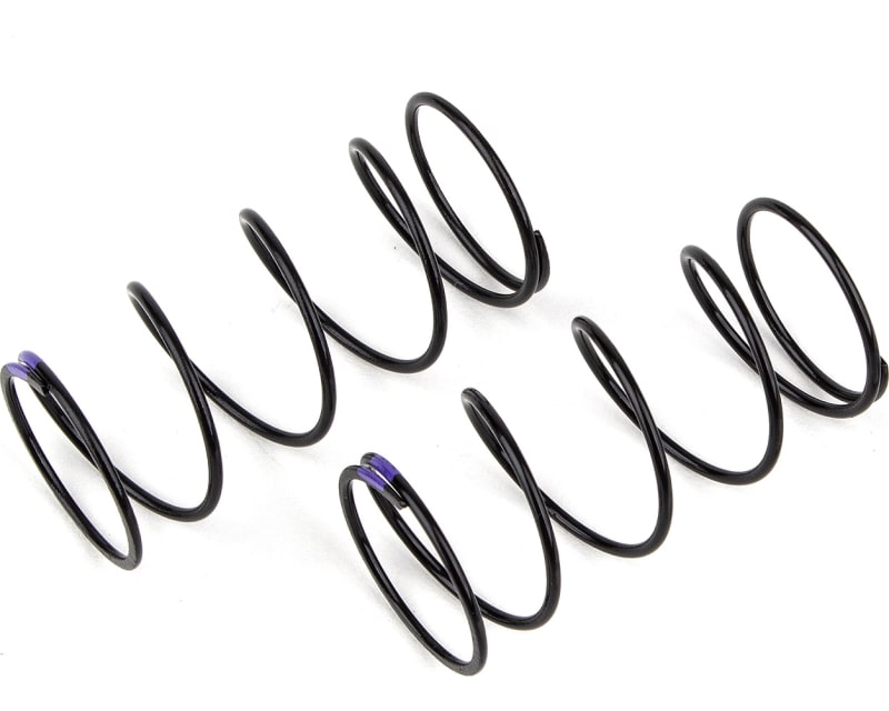 Tap to zoom 13mm Front Shock Springs purple 4.6lb/in L44 5.75T 1.2D