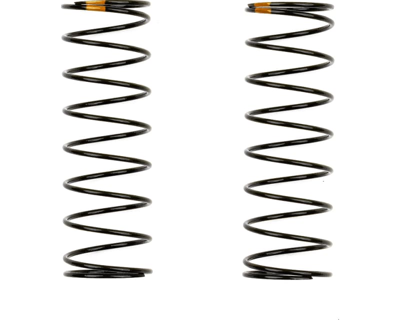 13mm Rear Shock Springs Orange 2.5 Lb/In L61 9.0t 1.2d