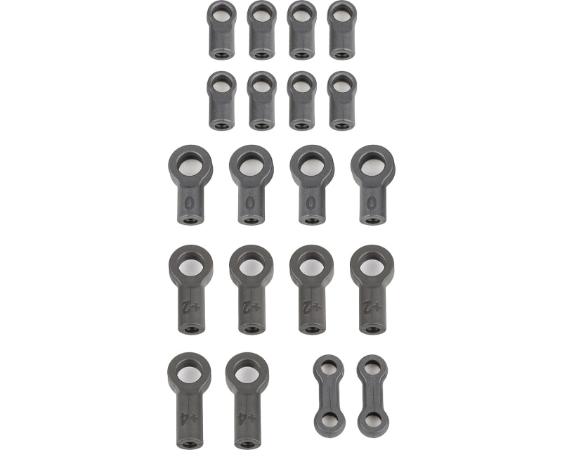 RC10b6.4 13mm Shock Rod End Set