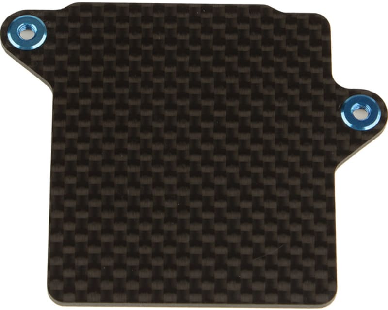 RC10b74.1 Ft Esc Tray Chassis V2 Carbon Fiber