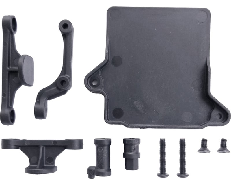 RC10b74.1 Lp Battery Posts Fan Mount Esc Tray photo