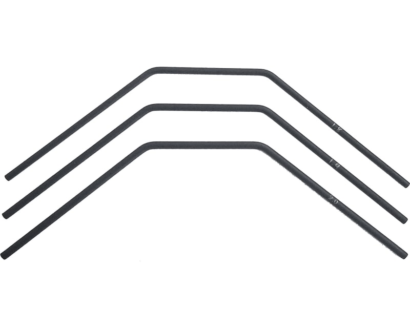 RC10B74.1 Anti-roll Bar Set 1.8-2.0mm photo