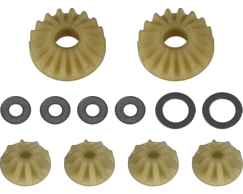 Tap to zoom RC10B74 FT LTC Differential Rebuild Set plastic