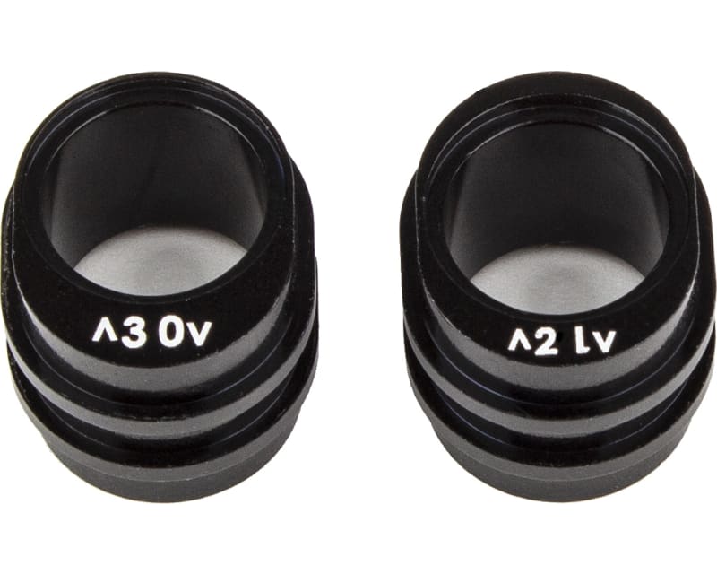 RC10B74.2 FT Rear Gearbox Pinion Height Inserts photo