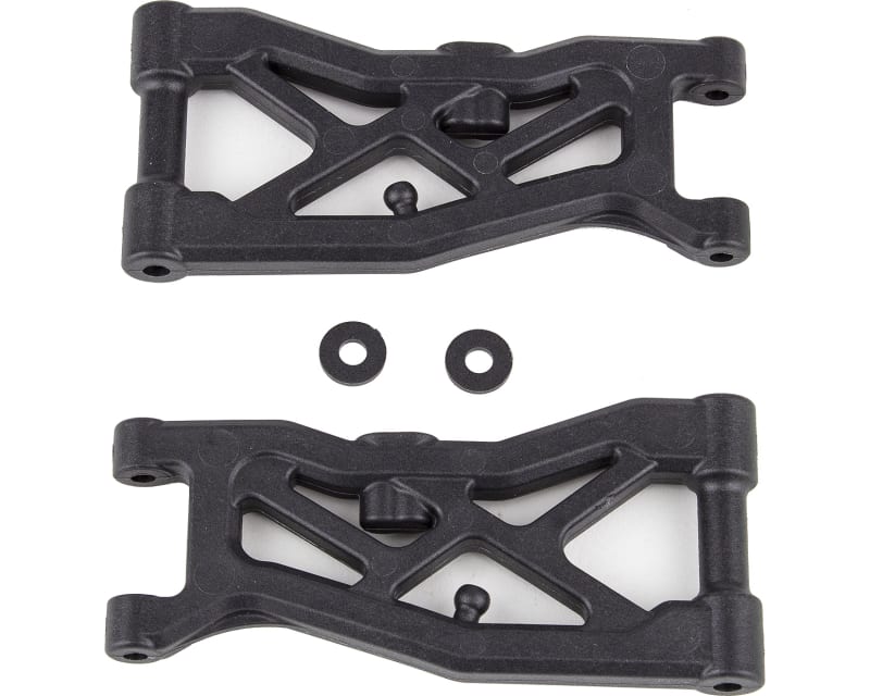 Tap to zoom RC10B74.2 FT Front Suspension Arms gull wing