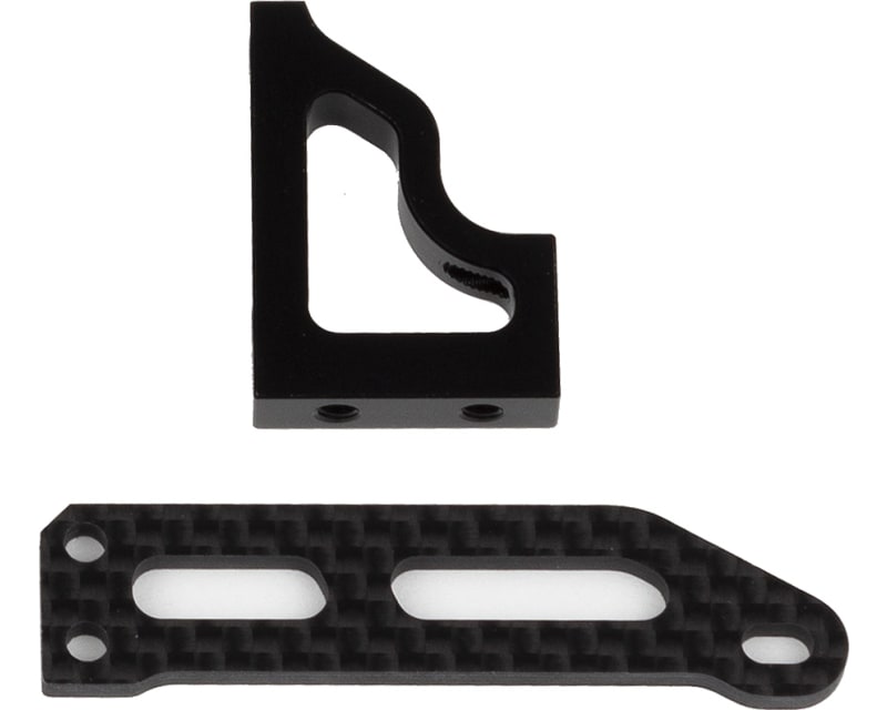 Tap to zoom RC10B74.2 Servo Mount Set Decoupled Slipper