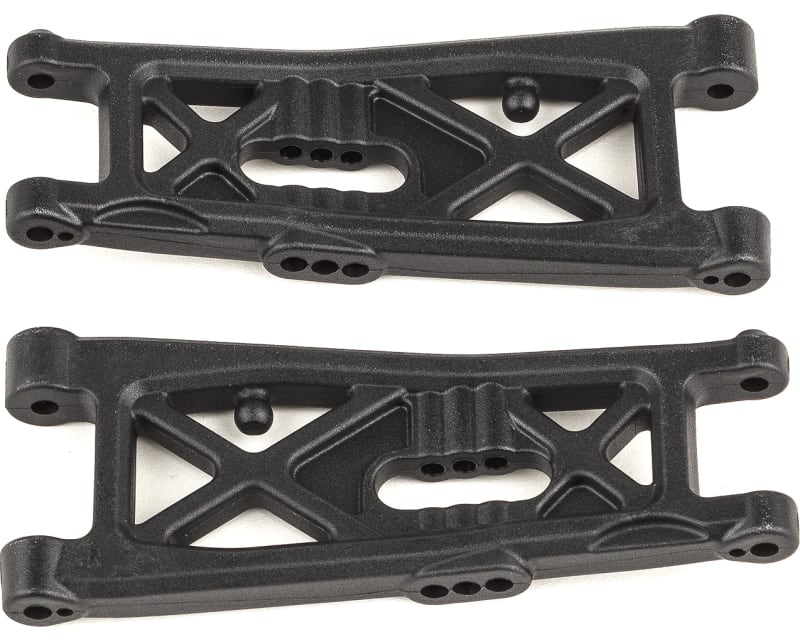 Tap to zoom RC10B7 FT Front Suspension Arms carbon