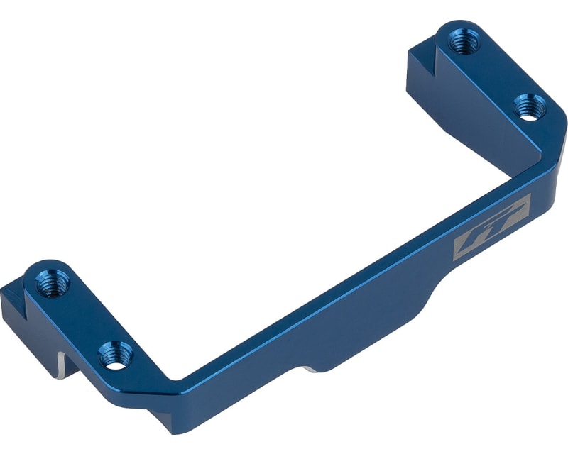 RC10B7 FT One-Piece Servo Mount blue aluminum