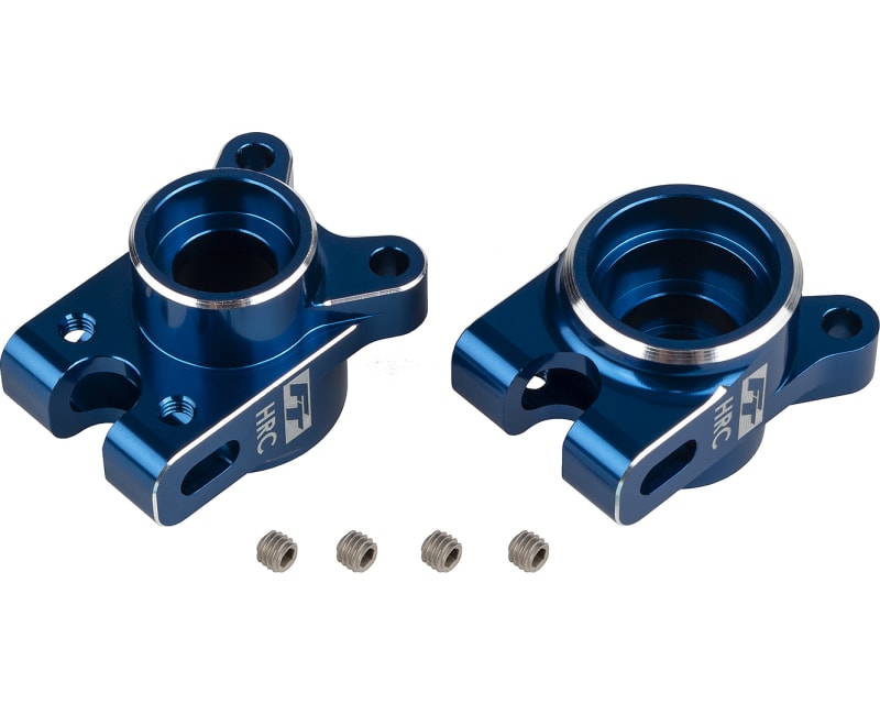 RC10B7 FT Rear Hub Set HRC blue