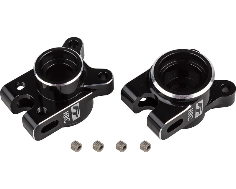 RC10B7 FT Rear Hub Set HRC black photo