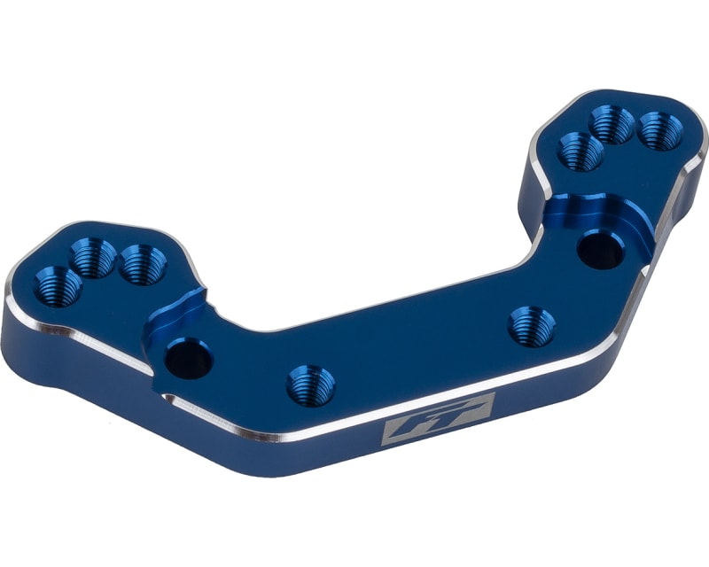 RC10B7 FT Ballstud Mount +2mm blue aluminum photo
