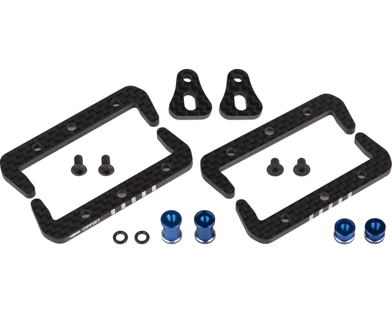 RC10B7 Factory Team Battery Mount Set photo