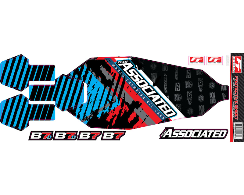 Tap to zoom RC10b7 Chassis Protective Sheet