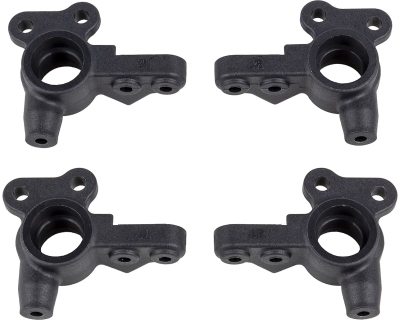RC10B7 FT Steering Blocks Adjustable KPI