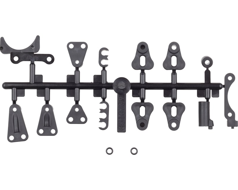 RC10B84 Battery Holder And Fan Mount Set