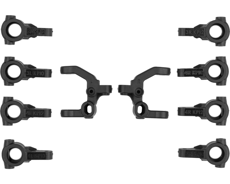 RC10B7.1 Caster And Steering Block Set