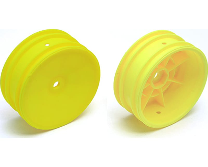 Buggy Front Hex Wheels 2.2 in/12 mm yellow