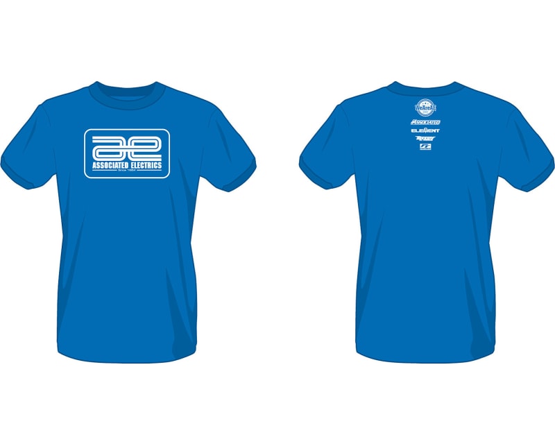 Tap to zoom Team Associated Heritage T-Shirt blue 3XL