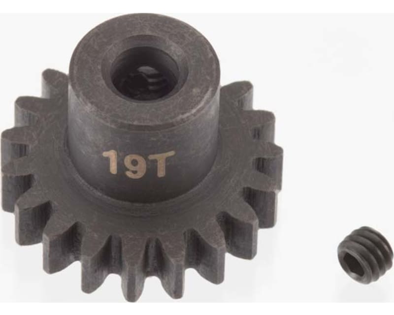Steel Pinion Gear 19T Mod 1 5 mm shaft