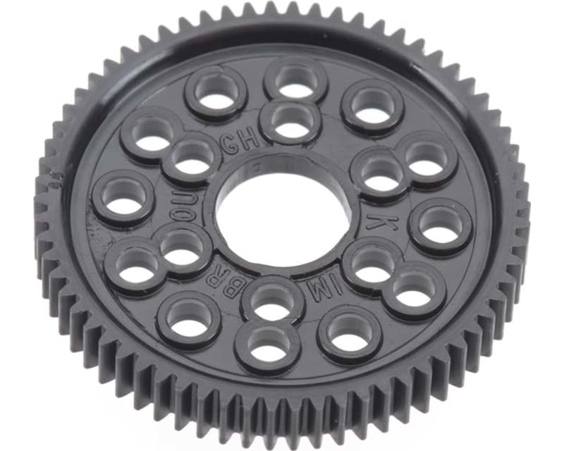 Spur Gear 66t 48 Pitch: Tc3-7.1/RC10/Rc12