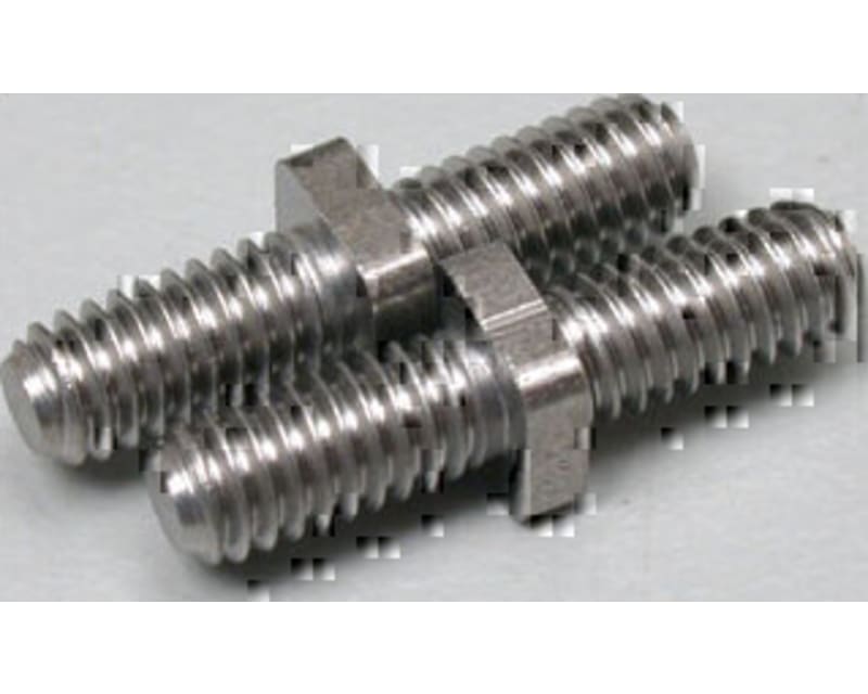 Upper Suspension Arm Turnbuckles 16 mm (.625 in) steel silver