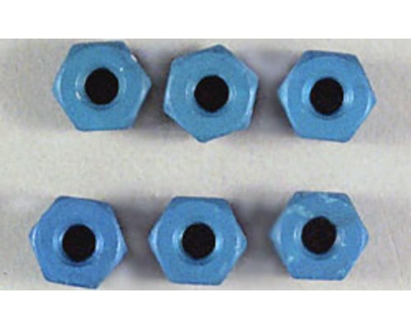 Factory Team 8-32 Blue Aluminum Locknut